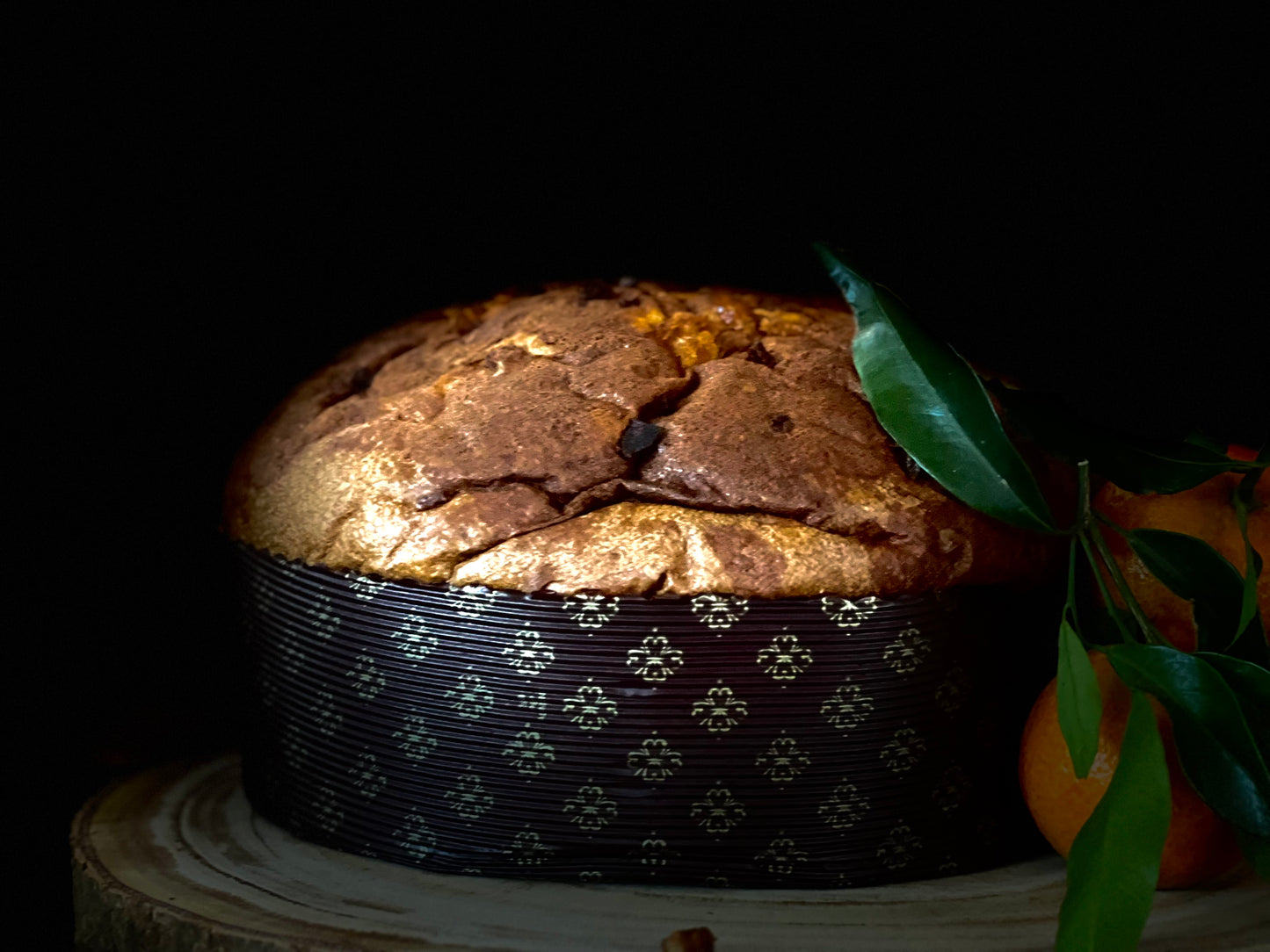 PANETTONE ARTIGIANALE CON OLIO DI OLIVA EXTRAVERGINE SANTACROCE